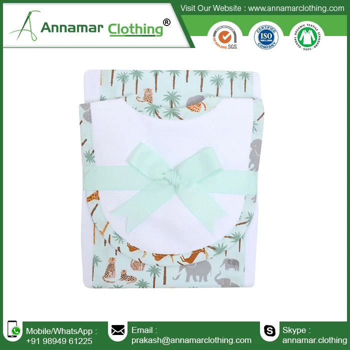 Soft Comfortable Cotton Baby Burp Cloths 5pack of burp cloth 100% organic muslin cotton with own logo and label