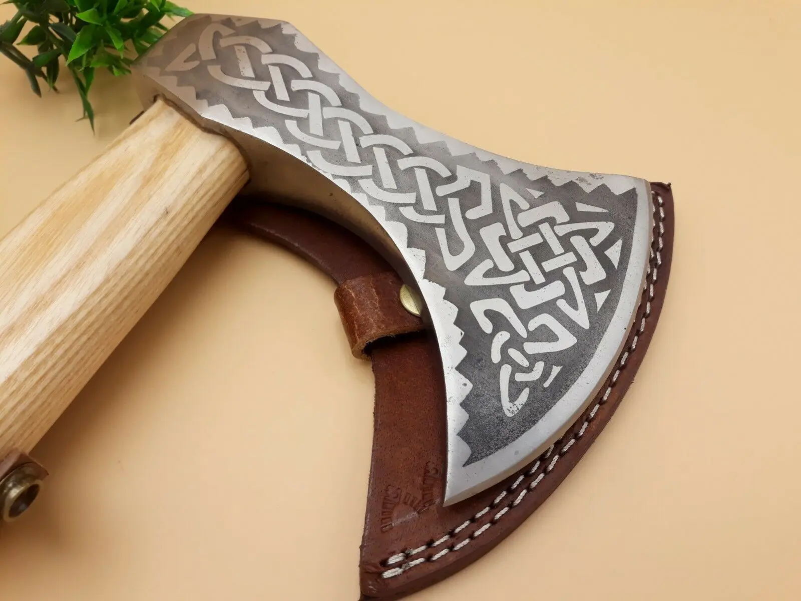  Нержавеющая сталь Viking Охота гравировкой из вулканической лавы ручная работа тактические углеродного кованые оси для выживания на природе кемпинга и резьба по дереву