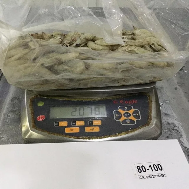 Свежие замороженные креветки Vannamei оптовая продажа