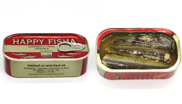 Cheap canned sardine fish in vegetable oil from morocco /Canned sardines in tomato sauce/Titus sardine