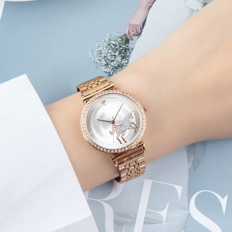 Высокое качество, высокая мода, брендовые, женские часы наручные Роскошные брендовые кварцевые часы тонкие повседневные ремешок мраморного циферблата
