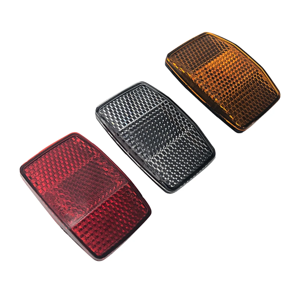 Front and rear side bike reflector lights for mountain bike