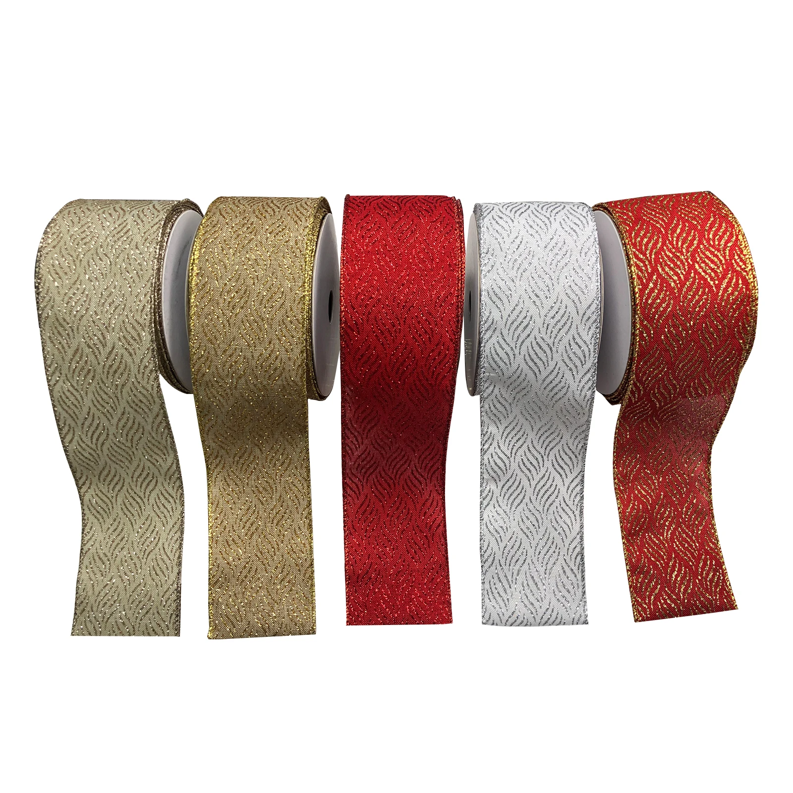 Рождественская декоративная лента 2,5'