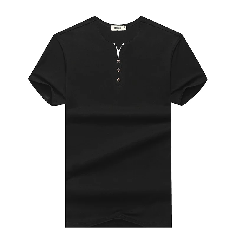 Factory manufactured customize tri-blend 50% cotton 25% polyester 25% nylon V- neck short sleeves oversized t-shirt