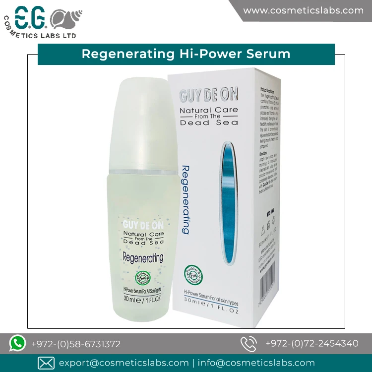 Contract Supplier Selling 100% Natural Regenerating Hi Power Serum for Face Care