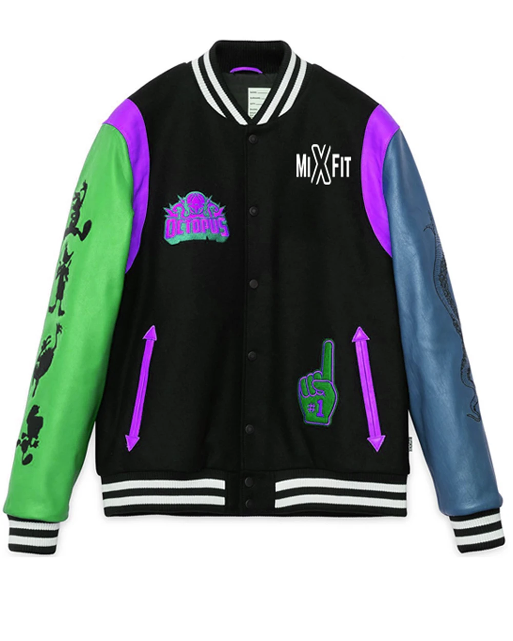 Оригинальный изготовленный на заказ кожаный рукав синель вышивка колледж vitage letterman КУРТКА для женщин