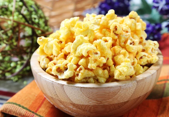 Free Sample Available Sweet & salty flavour Butterfly shape Popcorn