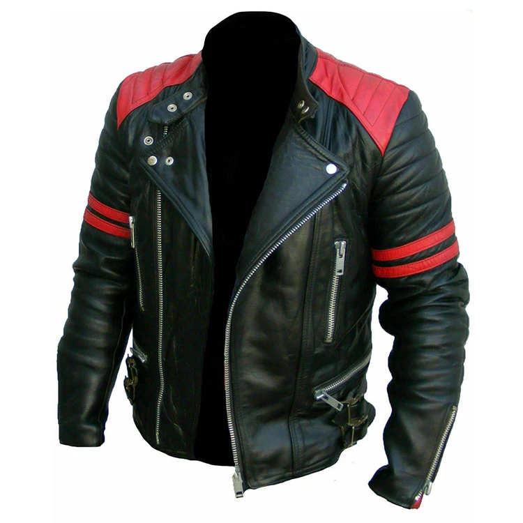 Leather Collar coat Pilot Hot sale of leather Jacket