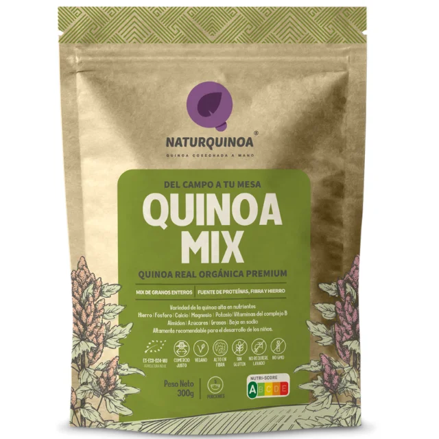 Quinoa real premium organic royal quinoa mixed grain. Kosher,Hala, Organic Certification.