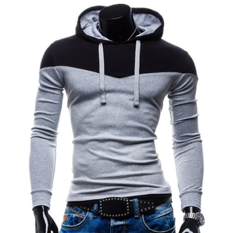 Grey Turtleneck fine quality thick fleece Hoodie