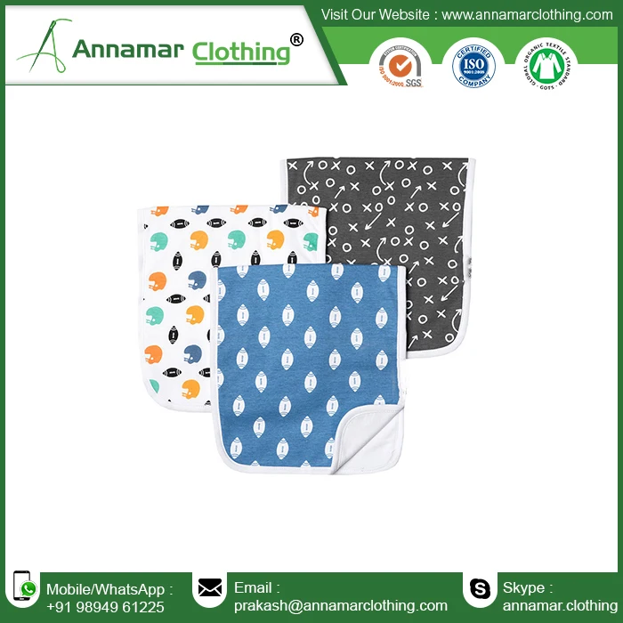 Customized Product Cotton Baby Burp Cloth