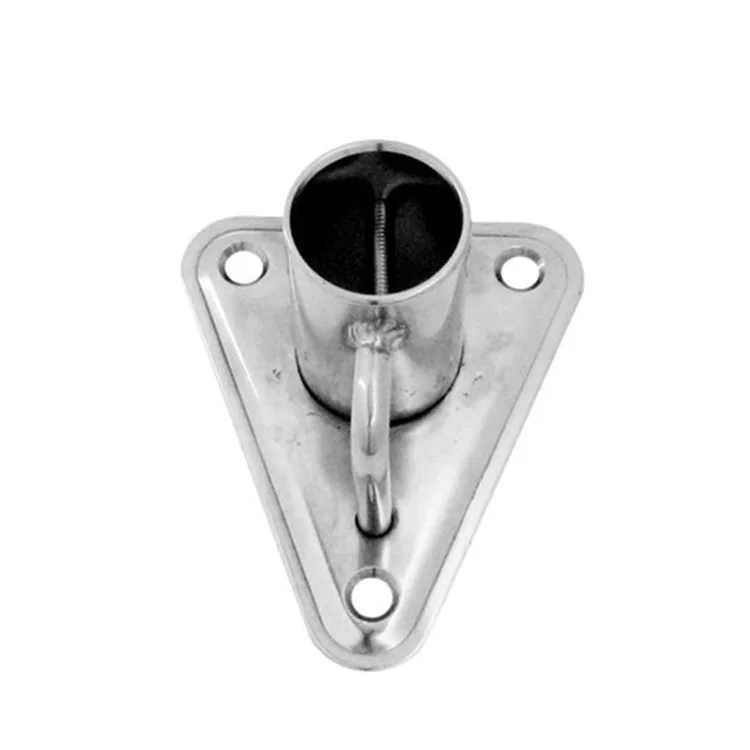 Stainless steel boat fittings bow rail fittings boat stanchion fittings
