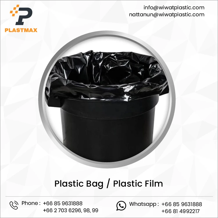 Direct Factory Sale a Grade Raw Granules Resins Plastic Carrying Bag Customized Color Hot Selling Recycled Materials Garbage Use