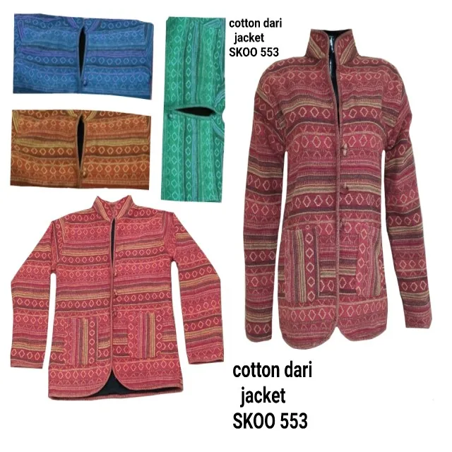 Cotton dari Blast Woolen Boho Hippie Hoodie Jacket fashionable stylish trendy item