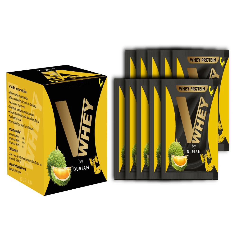 Whey Protien pea protein100% gold standard Protien Powder  Shake Durian Flavour For Healthcare Gold Standard