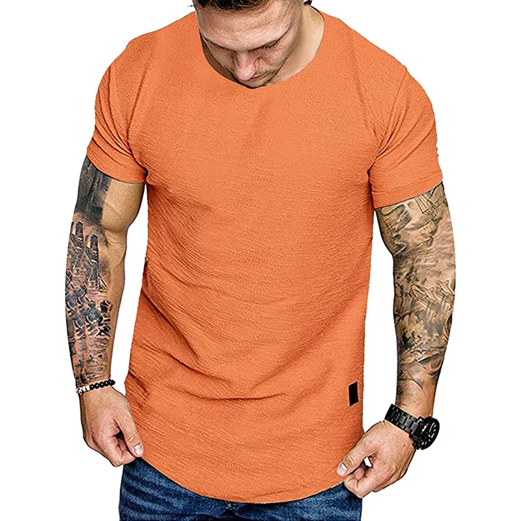 Customized Comfortable Gym Fitness Shirt Top manufacturer Direct factory price Fitness Shirt Quick dry Fashionable Gym T-Shirt