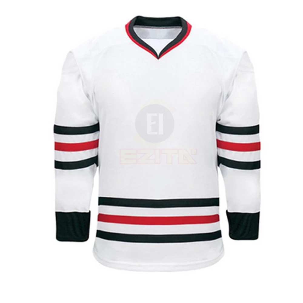  Модная мужская футболка для хоккея с шайбой