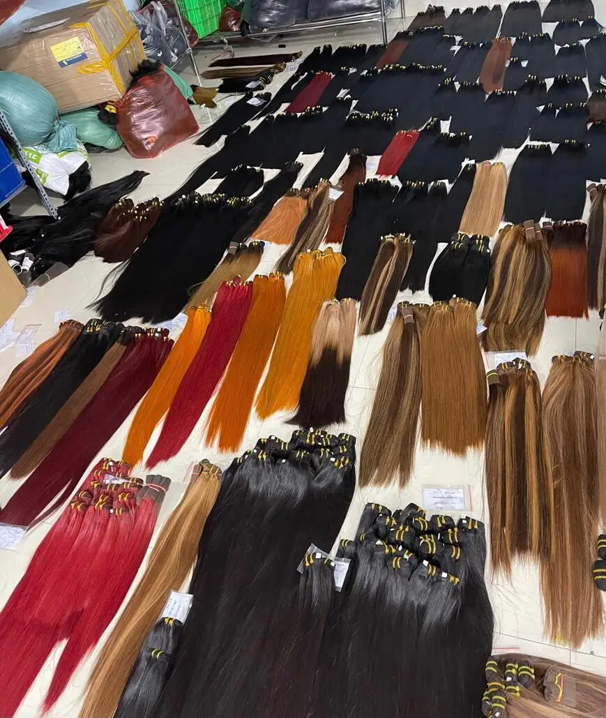 Сырые волосы вьетнамские оптом и поставщик welf