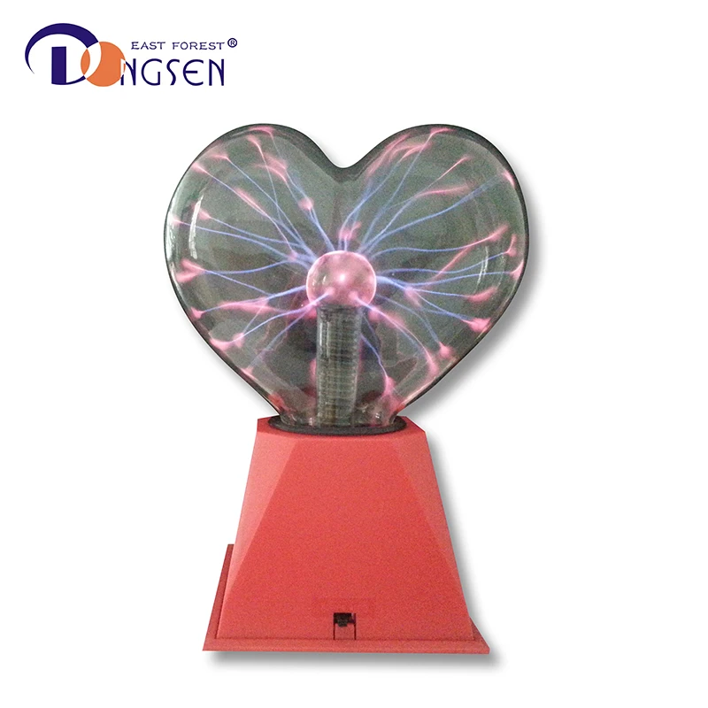 Plasma heart light   Plasma ball