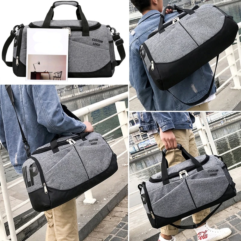 Hot Men Travel Handbag Large Capacity Women Luggage Sport Duffel Bags Male Canvas Big Travel Folding Trip Shoulder Bag