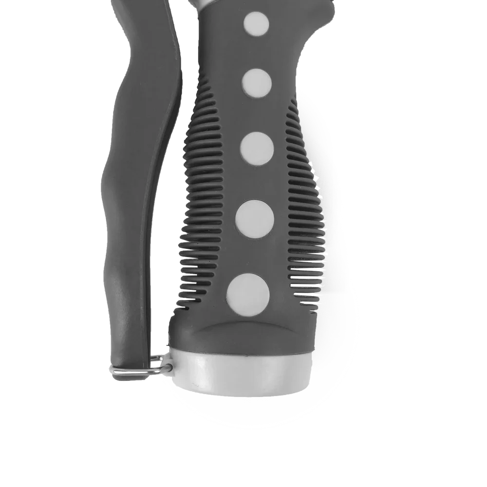 Front Pull Lever Garden Hose Nozzle Adjustable 7 Patterns Hose Sprayer Water Spray Gun