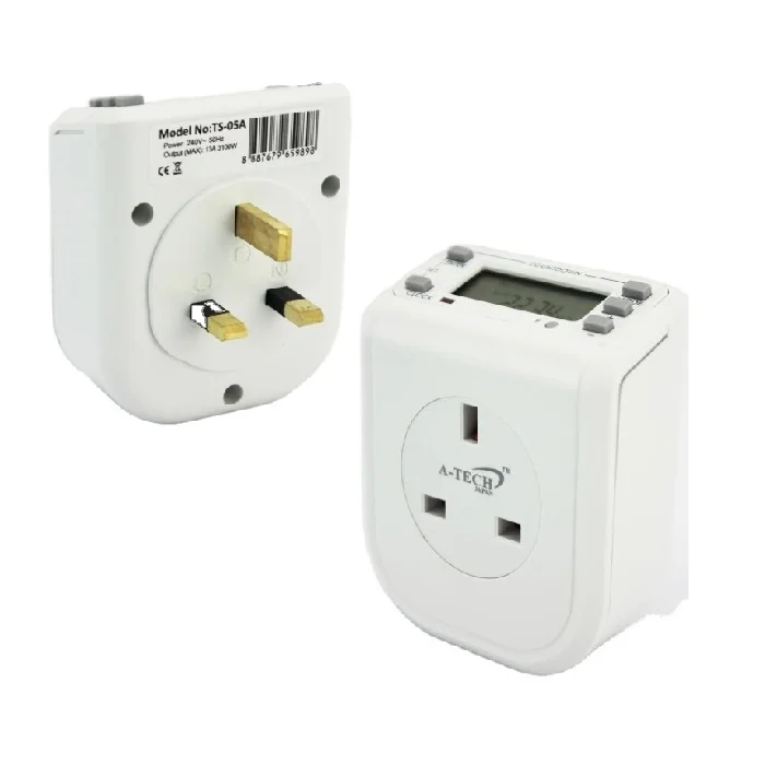 Highly Recommended A-TECH Brand Name Multifunctional Usage Compact Programmable Digital Timer From Singapore