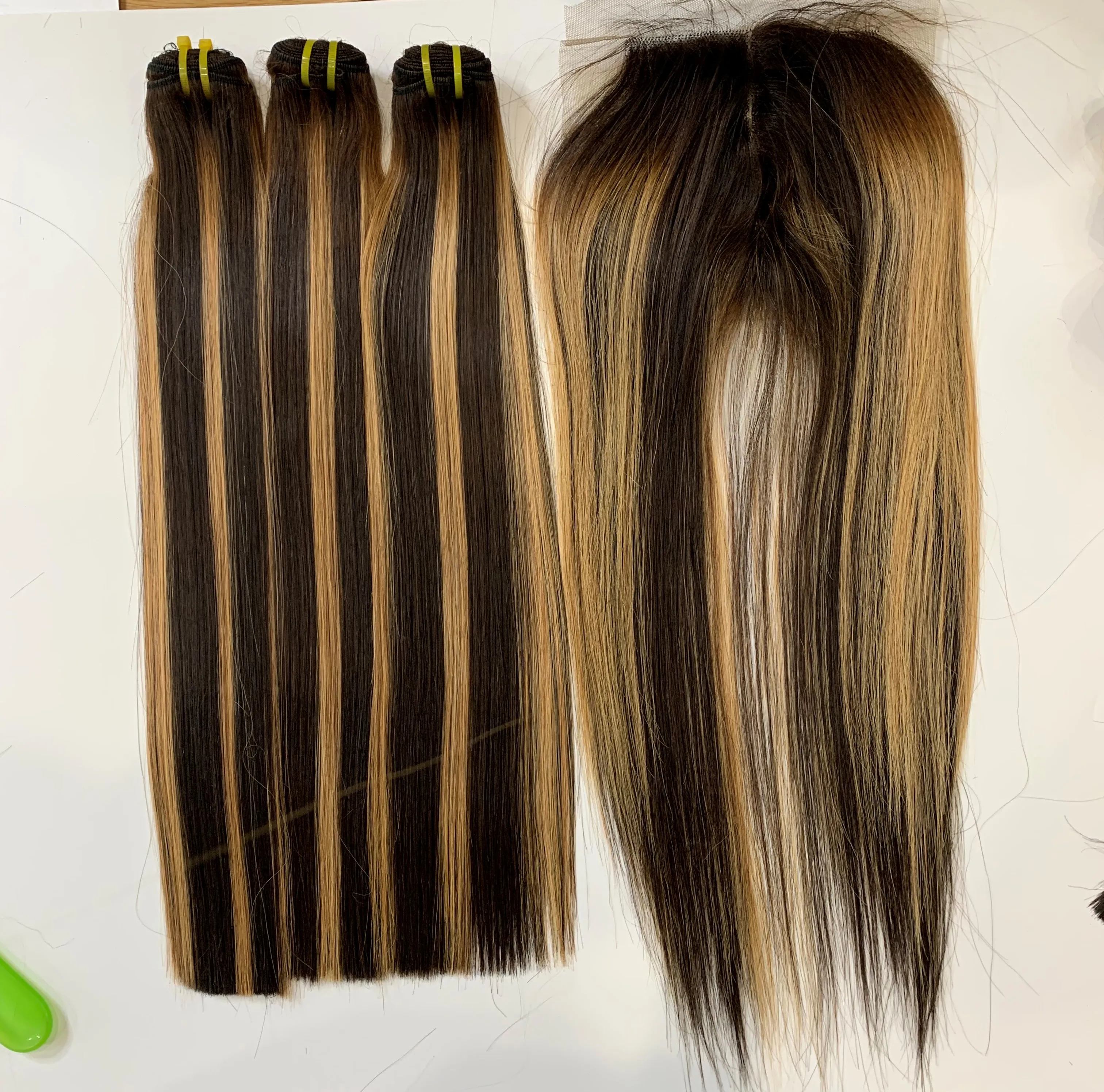 [Волосы прямого цвета из Вьетнама] пучки человеческих волос с выравненной кутикулой высококачественные человеческие волосы для наращивания