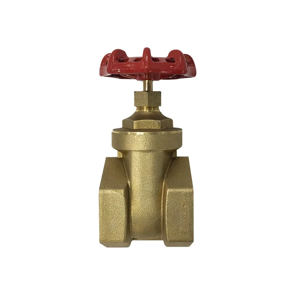 Высокотемпературный латунный корпус задвижка клапан Британский стандарт труба 1/2 in - 4 in