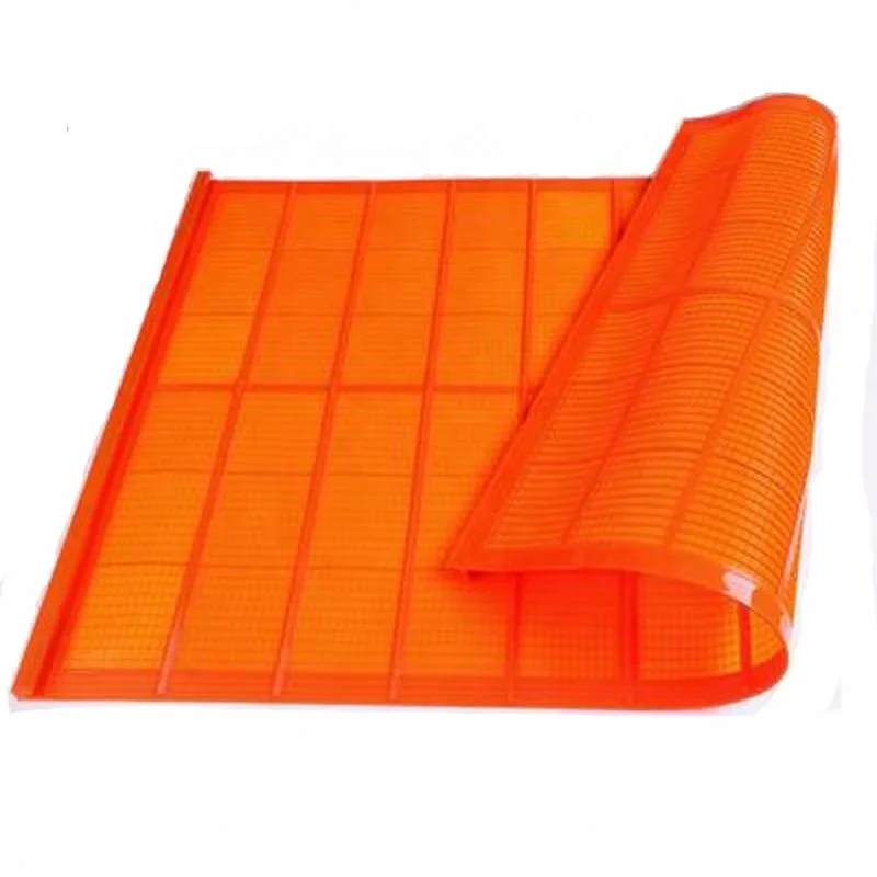 Wear Resistant PU Polyurethane Trommel Screen Mesh For Vibrating Screen Sieve