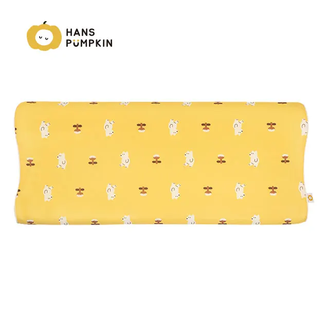 Hot selling Made In Korea High density memory foam baby pillow Baby memory foam wide pillow with cover bamboo baby pillow