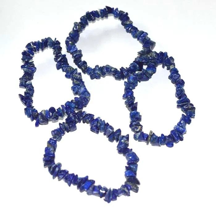 Buy healing Crystal Lapis Lazuli Chips Bracelets