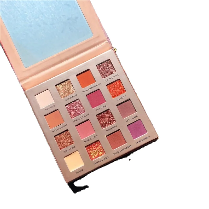 Лучшие продажи, Красивые наборы для макияжа, Золотая Роза, палитра теней для век, перламутровые матовые тени для век