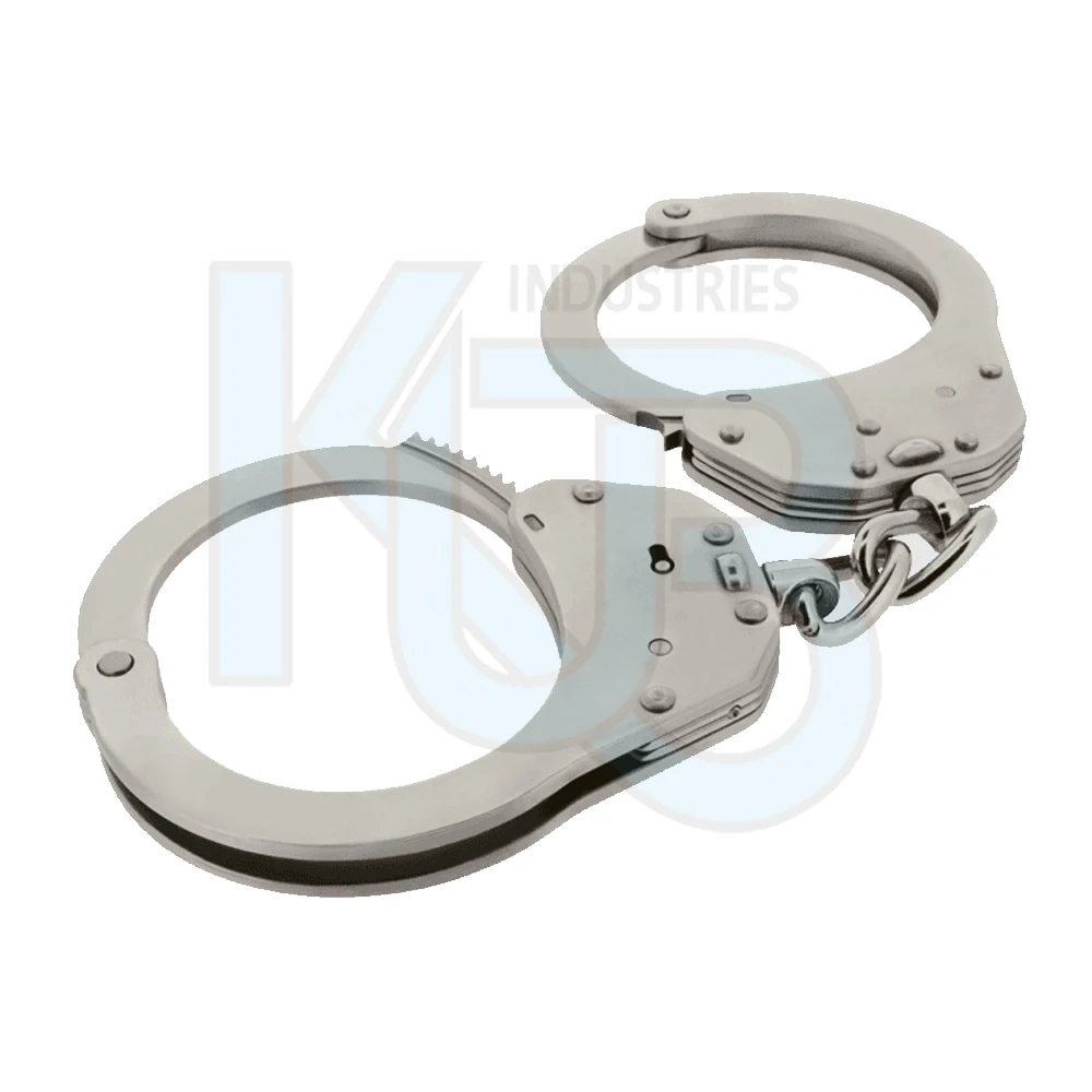 Профессиональные наручники стальные полицейские дешевые Металлические для безопасности