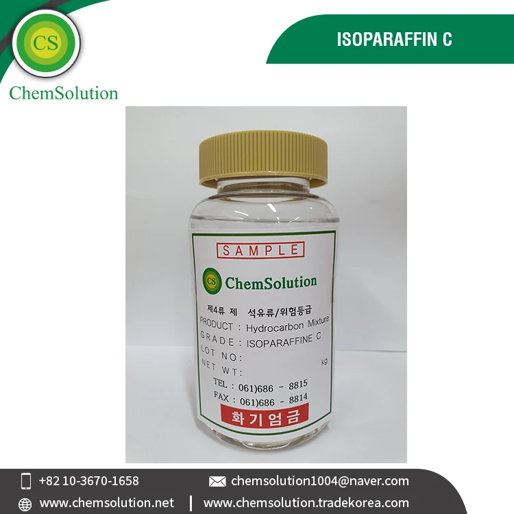 High Purity CAS No.64742-48-9 Isoparaffin C Solvent for Camping Oil from South Korea at Reasonable Price