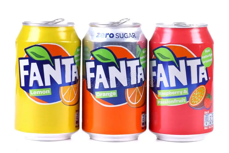 TOP QUALITY Fanta, Fanta Exotic 330ml / Fanta Soft Drink (Slim) / Hot Product Soft Drink Fruity Fanta Fruit Soda