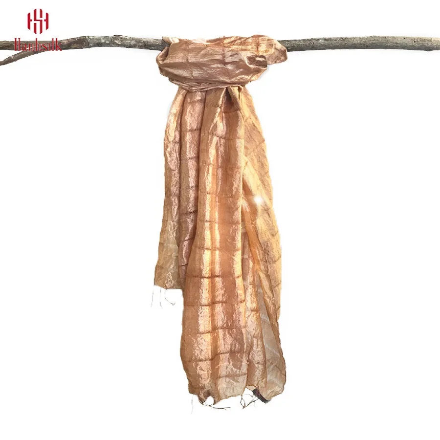 
Best Price For Organic Pure Silk Scarf KL 0045 Handmade In Vietnam 