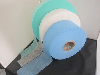 Детские подгузники сырье зеленый/белый/синий эластичный