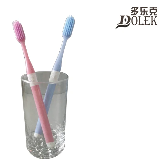 High-grade Toothbrush Soft Bristles Ceramic Jade Effect Handle Adult Toothbrush