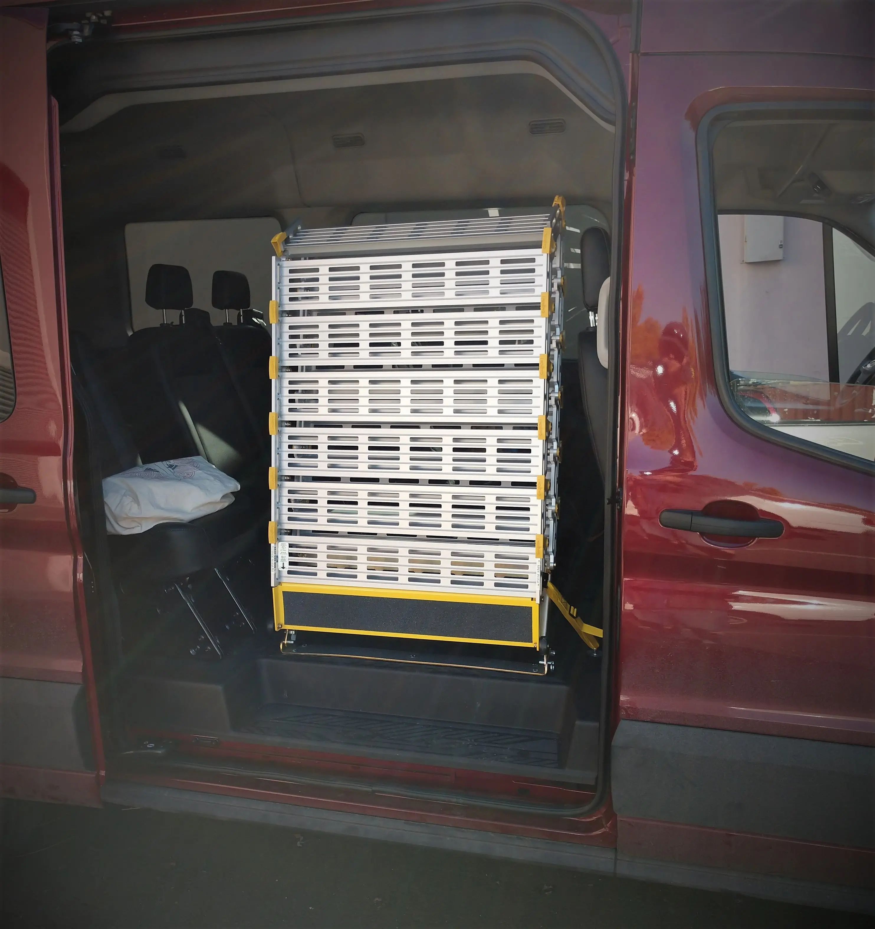 Рулонная рампа, 30 дюймовая рампа для фургона, Неработающая