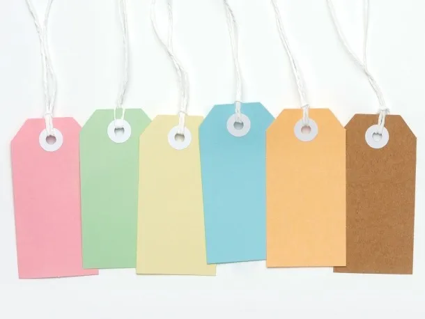 2021 подвесная бирка бесплатный дизайн индивидуальная печать Вашего логотипа этикетка для одежды