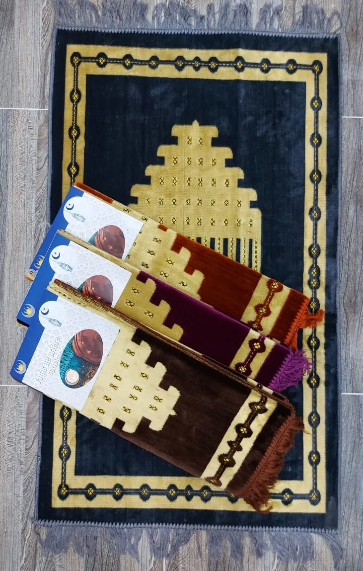 Customized Design Muslim Prayer Mats, Custom Design Wholesale Prayer Rugs