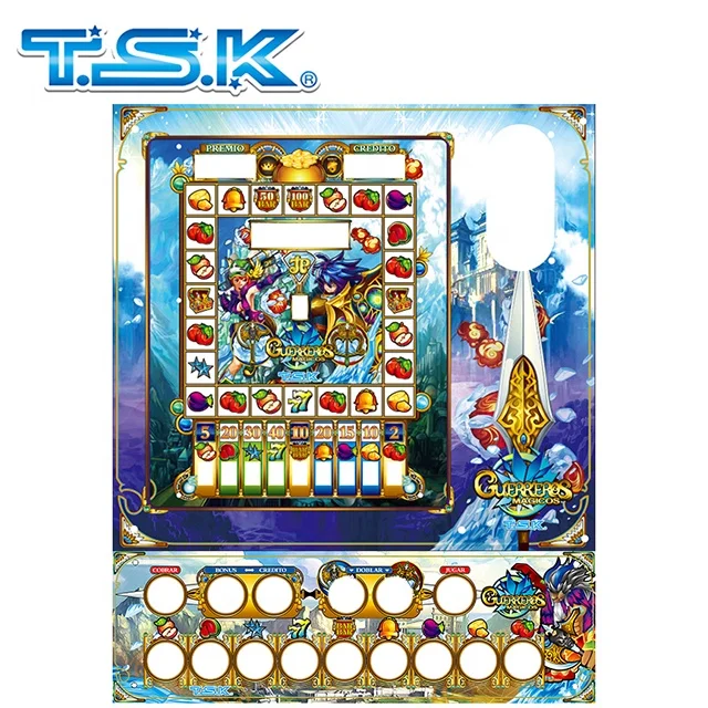 Guerreros Magicos I GM1 : TSK Taiwan Arcade gaming mini mario coin pusher game machine