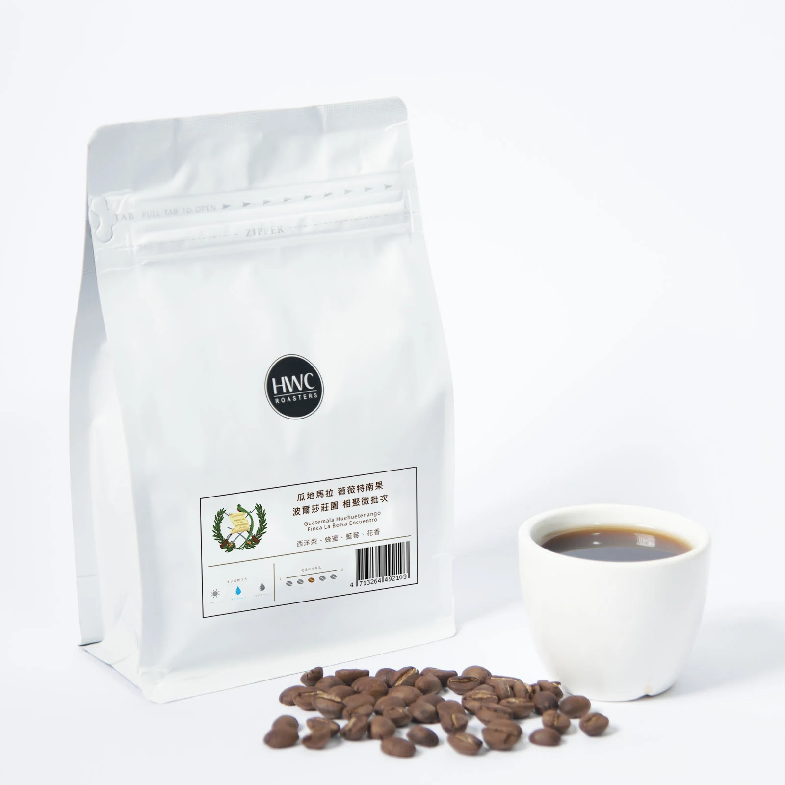 Guatemala Huehuetenango Finca La Bolsa Encuentro Washed Coffee Bean ODM OEM Private Label