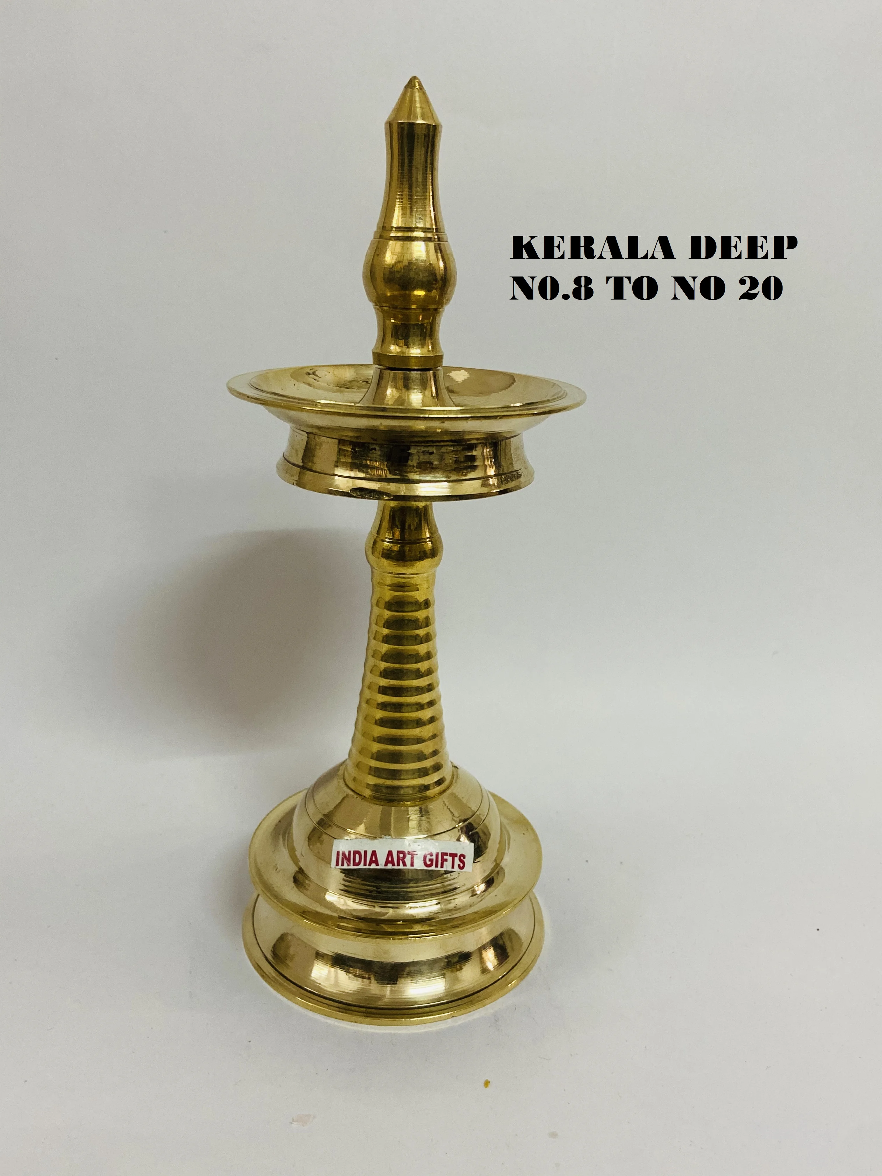 Латунная подставка Diya индийский декор масляная лампа домашний тамильского храма сделано вручную Deepak для декора Kerala по лучшей