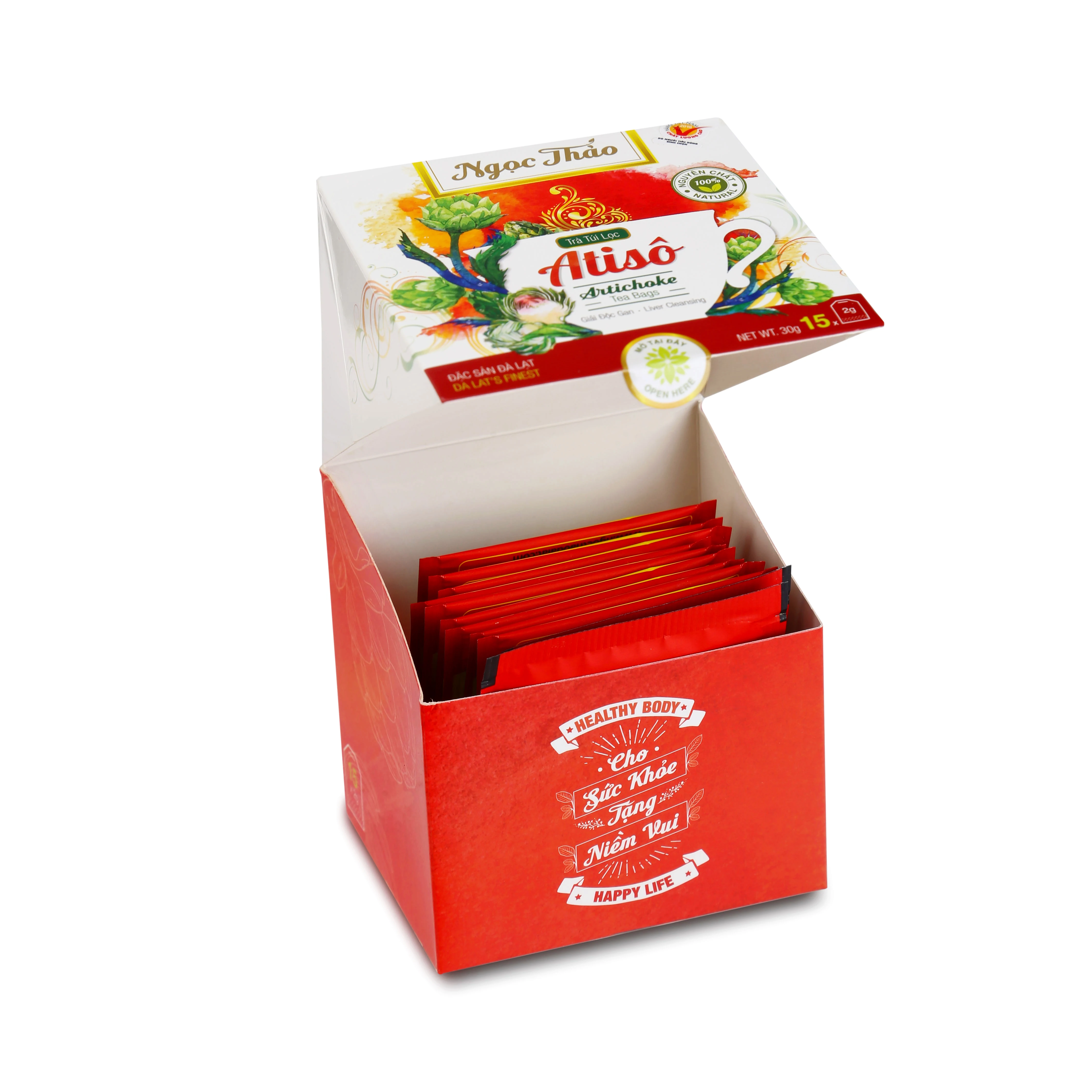 New Product For Imports Artichoke Atiso Tea Instant Reduce Acne Arthritis Oem Herbal Tea Packs