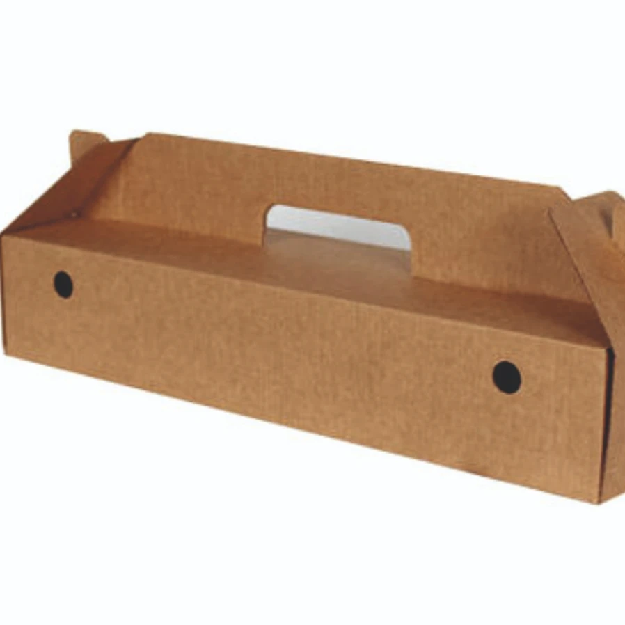 
Rectangle Bulk Pita Box Turkish Factory Wholesale 45x15x4 cm Pizza Packaging Food & Beverage Packaging Kraft Paper 2,7 Dc 