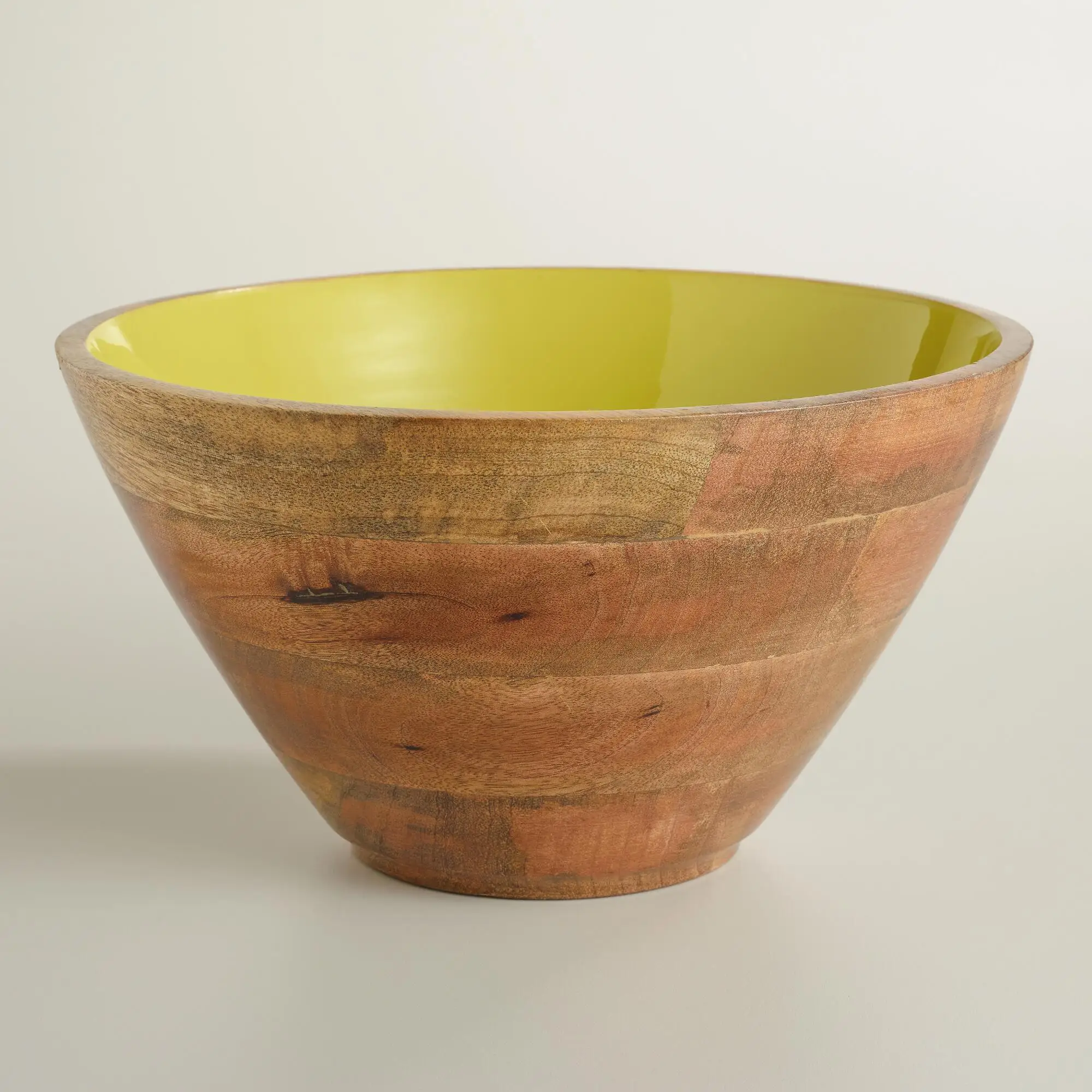 Оптовая продажа деревянные тарелки и миски для смешивания сервировки Экологически чистая Салатница из биоразлагаемого