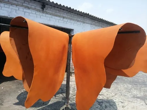 Western Saddle Horse Riding Products High Quality Leather Barrel Trail Saddles by Equestrian manufacturer