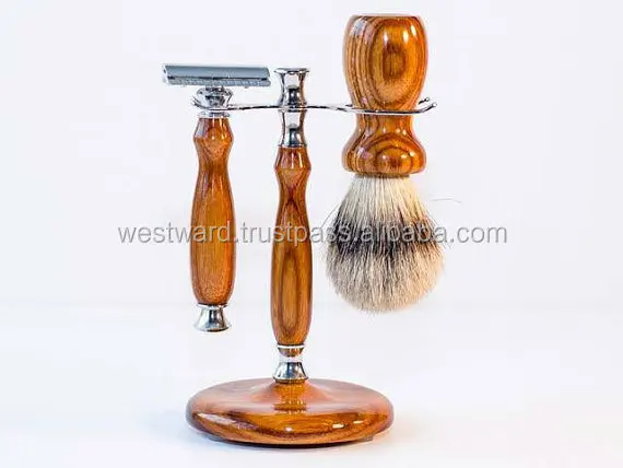 
Top sponsor listing wooden Shaving Set And Chrome Shaving Brush Set Men Classic Traditional Shaving Kit 