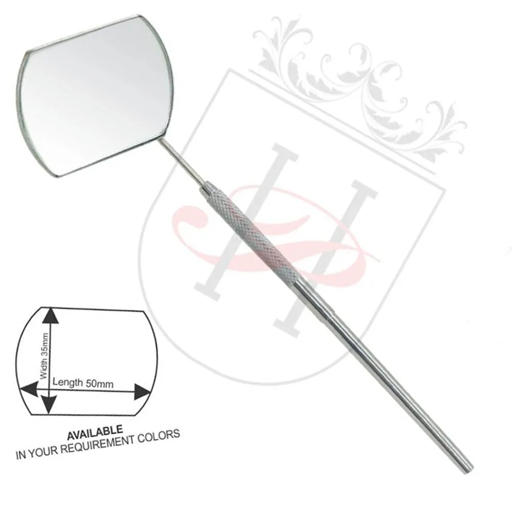 Stainless Steel Eyelash Extension Round & Rectangular Mirrors, Different Angle Adjustment Beauty Eyelash Mirror Private Label